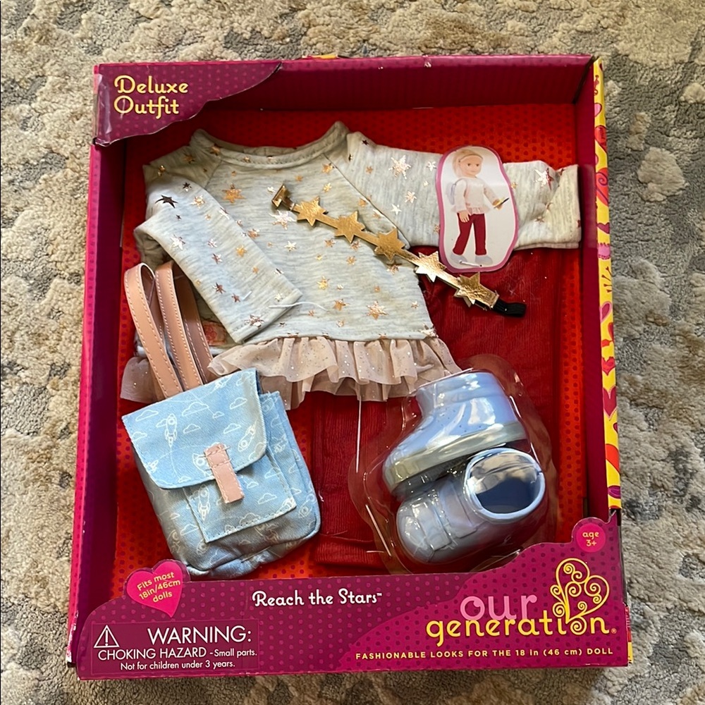 Our Generation Deluxe Outfit - Reach the Stars back to school set